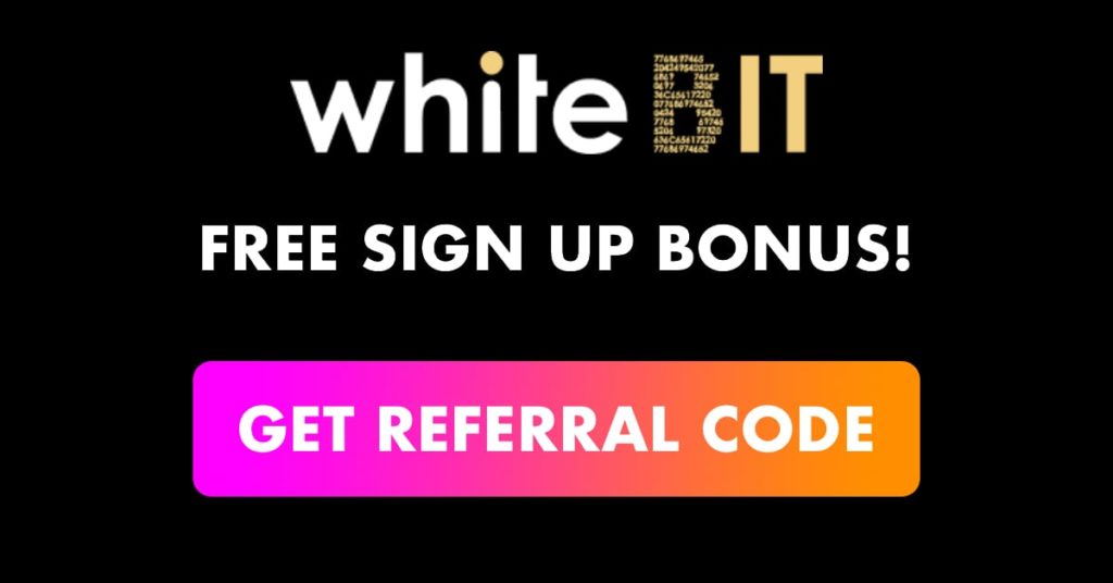 white bit sign up bonus