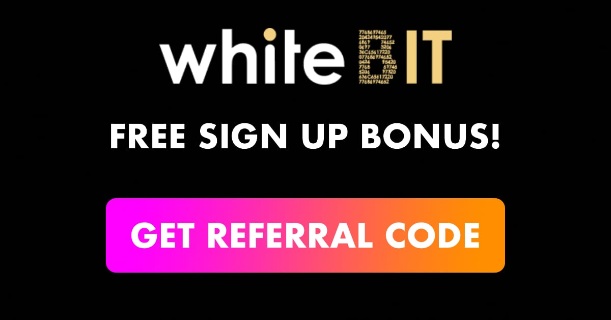 WhiteBit Referral Code with Free Sign Up Bonus